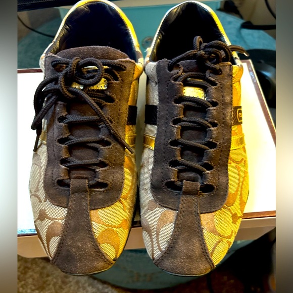 Authentic Coach Women Brown sneakers - Picture 5 of 5